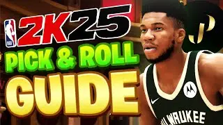 How To Run PICK & ROLL EFFICIENTLY! (NBA2k25 GUIDE)