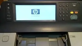Сканер HP Digital Sender 9250C CB472A - NVRAM INIT, сброс настроек