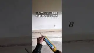 Satisfying Crown Molding Recaulk Fix