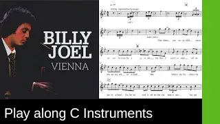 Vienna (Billy Joel ,1977), C-Instrument Play along