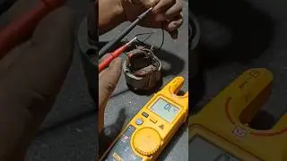 How to check a motor filled coil #motor #youtubeshorts #trend #viral