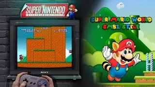 Super Mario World: SMB1 Style Hack - Full Gameplay ( SNES )