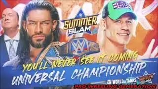 WWE SUMMERSLAM 2021 DREAM MATCH CARD