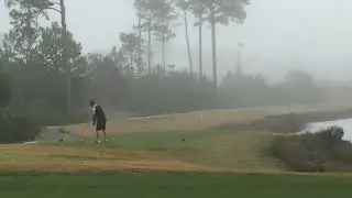 Bubba Watson teeing off number one at Lost Key in perdido key!