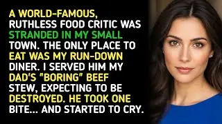A WORLD-FAMOUS, RUTHLESS FOOD CRITIC WAS STRANDED IN MY SMALL TOWN. THE ONLY PLACE TO EAT WAS MY... 