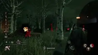 Moving huntress hitting orbital on a moving survivor (dbd 2v8)