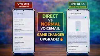 One UI 8 VoiceMail против One UI 8.5 Direct VoiceMail &mdash; лучшая функция iPhone в Samsung.