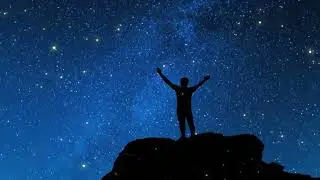 Starry Night Ambient ASMR🌌 Deep Meditation & Sleep Music, Anxiety Relief & Calm Nervous System