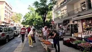 Ankara [4k60fps], Tunalı Hilmi ve Esat Caddeleri Civarında Gezinti - Strolling Around Tunali & Esat
