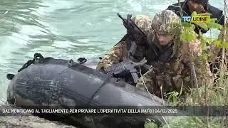 DAL MONTICANO AL TAGLIAMENTO PER PROVARE L&rsquo;OPERATIVITA&rsquo; DELLA NATO | 04/12/2025