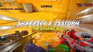 JSStorm X Sharp3yy: THE DYNAMIC DUO (CS2 MONTAGE) || @sharp3yy