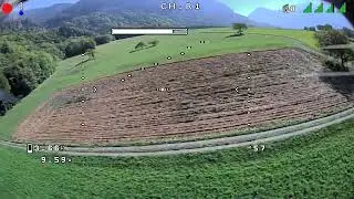HDZero first test fly 1w vtx set 25mw micro v2