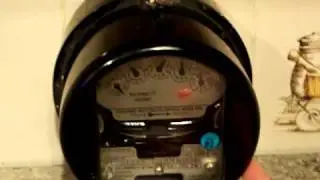 Electricity Meter: Sangamo Weston, Type HMT