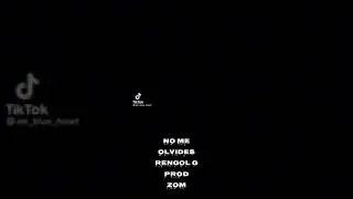 NO ME OLVIDES - RENGOL G ft PROD: ZOM BEATS