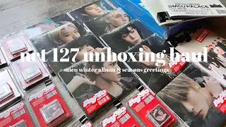 unboxing kpop haul ~ all nct 127 ay-yo repackage albums + smcu & sg&rsquo;s