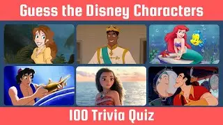 Guess the Disney Characters | Can You Name These 100 Disney Characters? | Brain Bout
