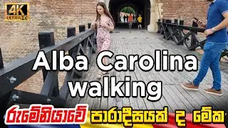 Walking Through Romania's Breathtaking Paradise|alba lulia walking tour 4k🇷🇴