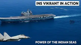 1 Min of INS Vikrant Action