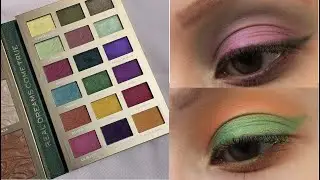 Testing New Makeup // I Heart Revolution Princess and the Frog - two looks one palette