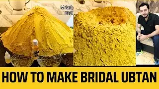 How to make bridal ubtan | DIY ubtan | Fairness ubtan for glowy skin | How to make ubtan powder .