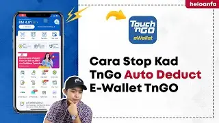 Cara Nak Stop Kad TnGo Auto Deduct E-Wallet App TnGO
