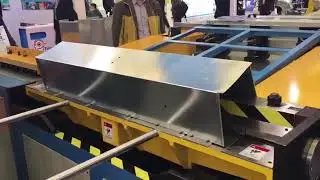 C cleat rectangular duct machine