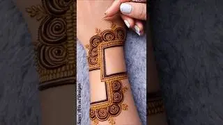 Very Easy Very Simple mehndi designs #mehndi #shorts #shortvideo #ytshorts #viral#youtubeshorts