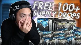 OPENING 100+ FREE SUPPLY DROPS on INFINITE WARFARE!