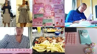 WEEKLY VLOG// WORK WEEK (8-5)//GRWM//SELF-CARE SHOPPING & HAUL// LUNCH WITH SIZ
