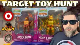 Target Toy Hunt для фигурок TMNT X Godzilla #toyhunter #toycollector #targetfinds #tmnt #godzilla