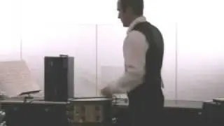 Nebojsa Zivkovic performs his PEZZO DA CONCERTO for snare drum