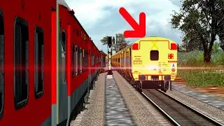 ☠️ Horror Train ? Train Running Without Loco