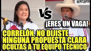 GRAN DEBATE: KEIKO VS CASTILLO, SE DIJERON DE TODO EN MATER&Iacute;A DE LUCHA CONTRA LA PANDEMIA
