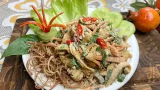 Easy Vegetarian Salad at Home