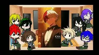 Mha React To TodoDeku As GiyuShino Part (1/2) / Deku As Shinobu Dan Todoroki As Giyu