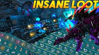 SOLO Raiding The Richest Rathole For Insane Loot - ARK