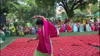 Sawan Teej festival dance 💃 Hariyaali Teez