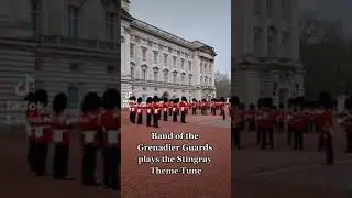 Band of the Grenadier Guards plays the Stingray Theme Tune, 29.03.2023.