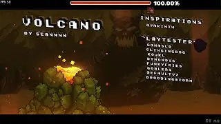 Volcano by seannnn (easy demon)