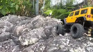 Axial Scx24!!! Started to build a rock crawler course&hellip;not done yet&hellip;quick test run!!!