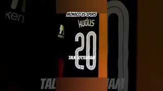 Monaco v Spurs ft Richarlison Kudus Danso kits | UEFA Champions League AS Monaco v Tottenham Hotspur