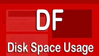 Disk Space Usage in Linux | df command