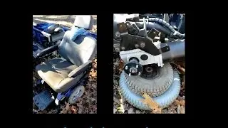 Invacare Pronto M91 M94 motor removal
