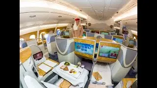 Emirates Airbus A380 - EK 0787 Dubai to Accra   Ghana #streetwalk