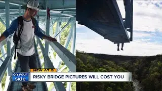 Summit Metro Parks cite High Level Bridge climbers