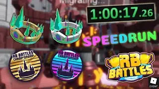 RB Battles Season 3 Final Battle Any% Speedrun in 1:00:17