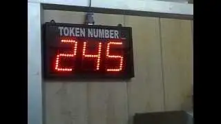 COSYCOM Token Number Display System / टोकन नंबर डिस्प्ले सिस्टम / Take A Number LED System