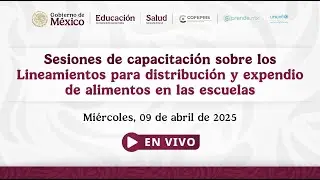 Capacitación para personas que preparan, distribuyen y venden alimentos en las escuelas