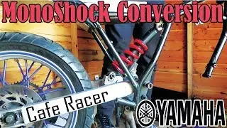 Monoshock Conversion | Yamaha XT125 Swing Arm Install | Cafe Racer Build EP: 8