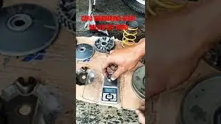 cara menimbang berat roller cvt vario #shorts #tekhnik #cara #beratroller #cvt #pully #vbelt #beat